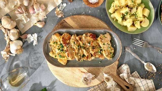 Samoborski kotlet s krumpirom