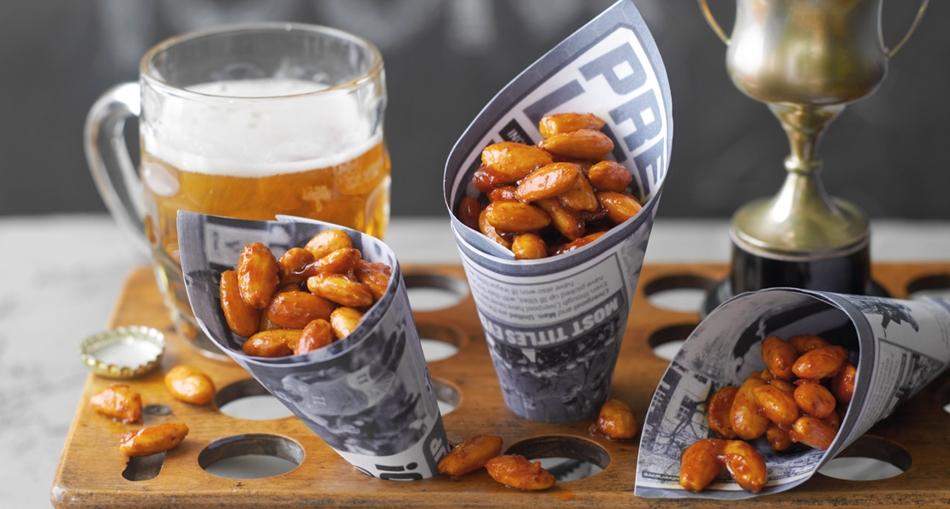 Bademi s medom i curryem