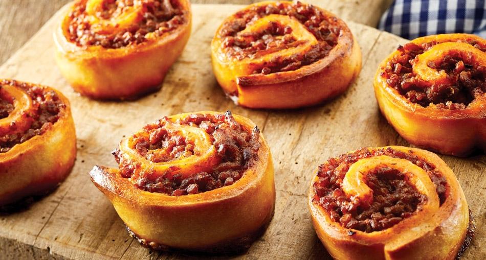 Tapas pužići sa Serrano pršutom i Manchego sirom