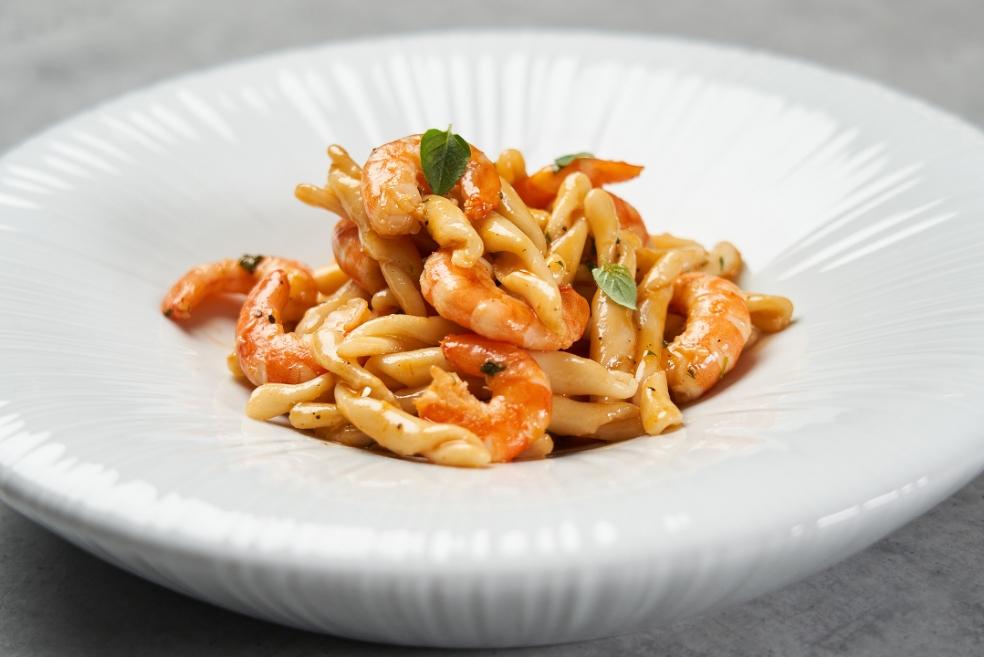 Pljukanci s bisqom od kozica