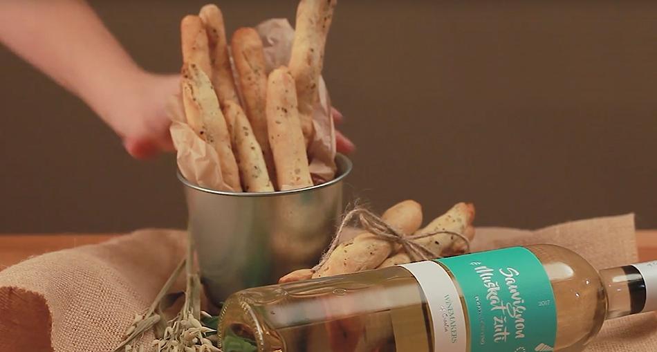 Grissini sa začinskim biljem