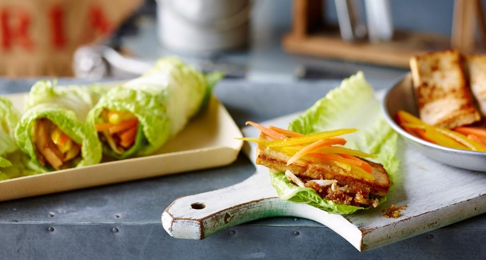 Tortilja od salate s tofuom