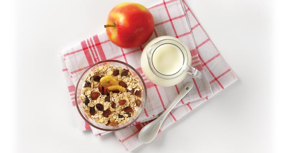 Zobena kaša s jabukom