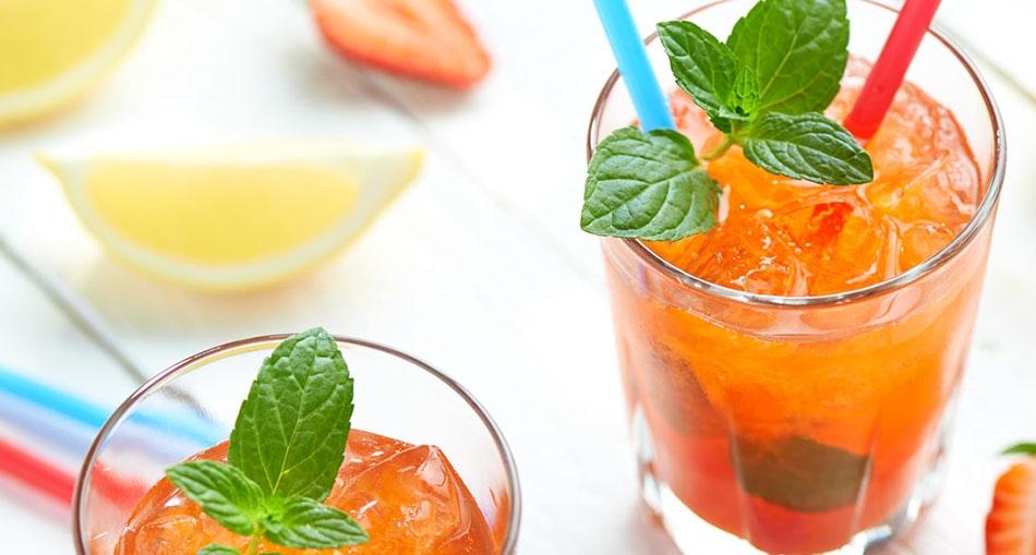 Limunada s okusom jagode