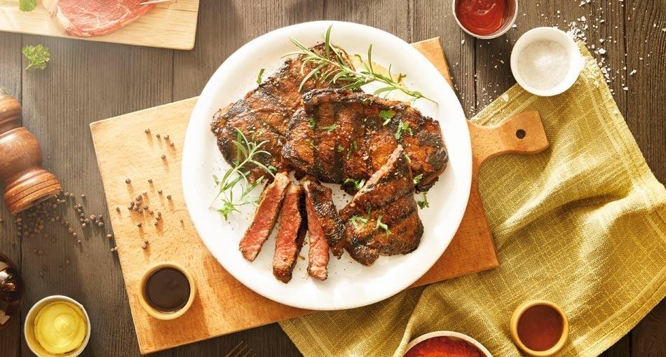 Pikantni juneći steak u BBQ-umaku